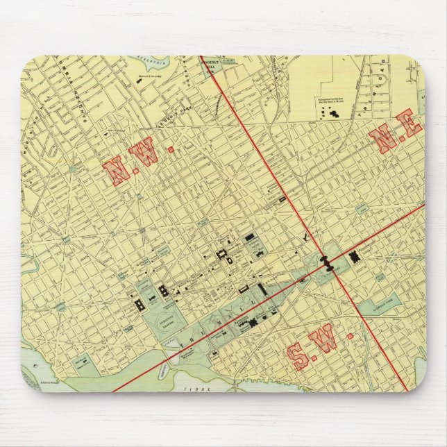 Washington, DC Mouse Pad (Front)