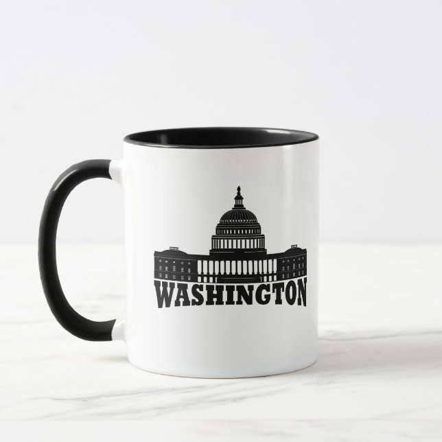 washington dc mug (Left)
