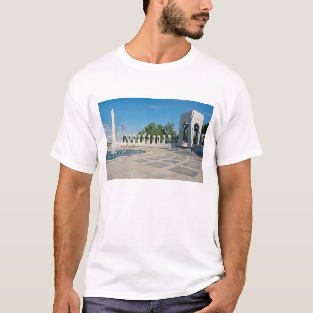 Washington, DC, National WWII Memorial T-Shirt (Front)