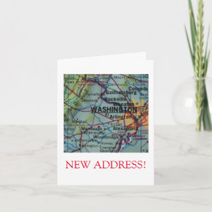 Washington DC New Address announcement