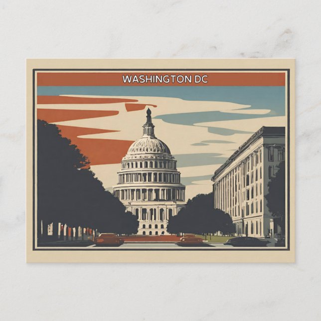 Washington DC Postcard (Front)