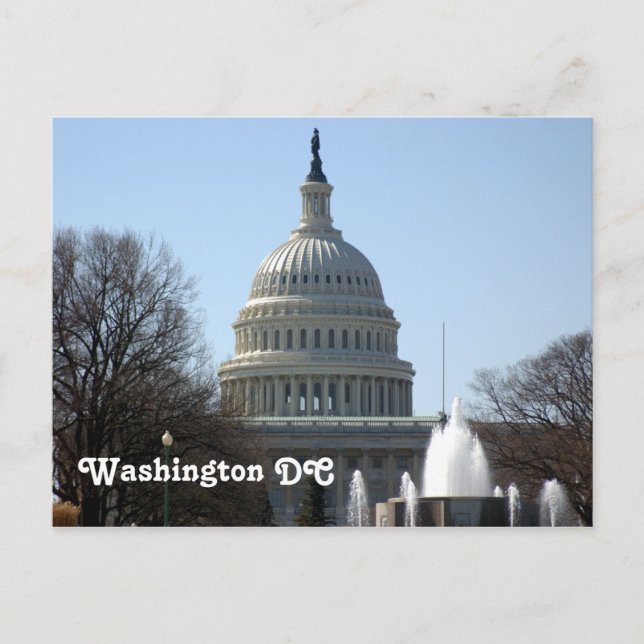 Washington DC Postcard (Front)