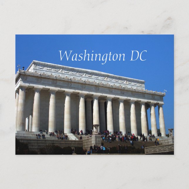 Washington DC Postcard (Front)