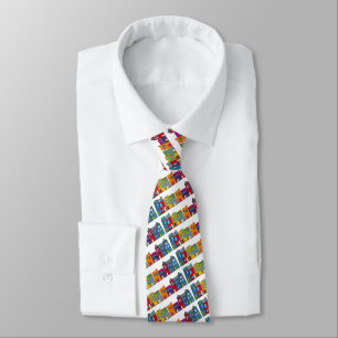 Washington DC Row House Tie