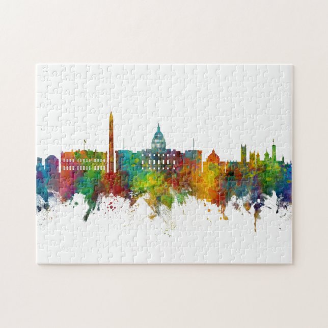 Washington DC Skyline Jigsaw Puzzle (Horizontal)