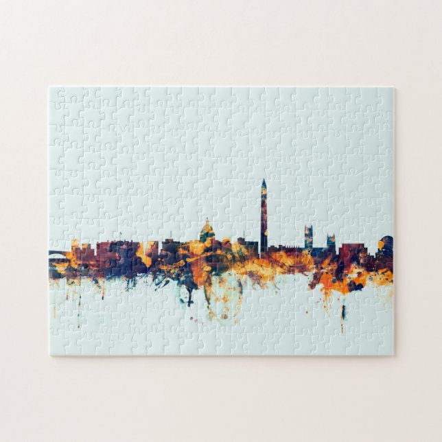 Washington DC Skyline Jigsaw Puzzle (Horizontal)