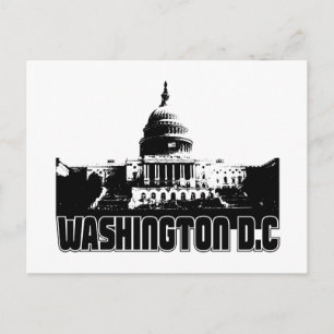 Washington DC Skyline Postcard