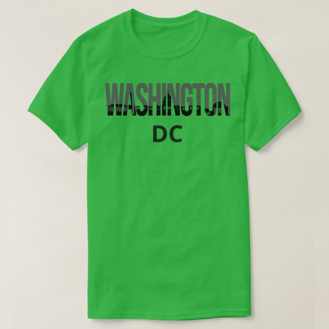Washington DC Skyline Pride I T-Shirt (Design Front)