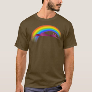 Washington DC Skyline Rainbow Pride LGBTQ  T-Shirt