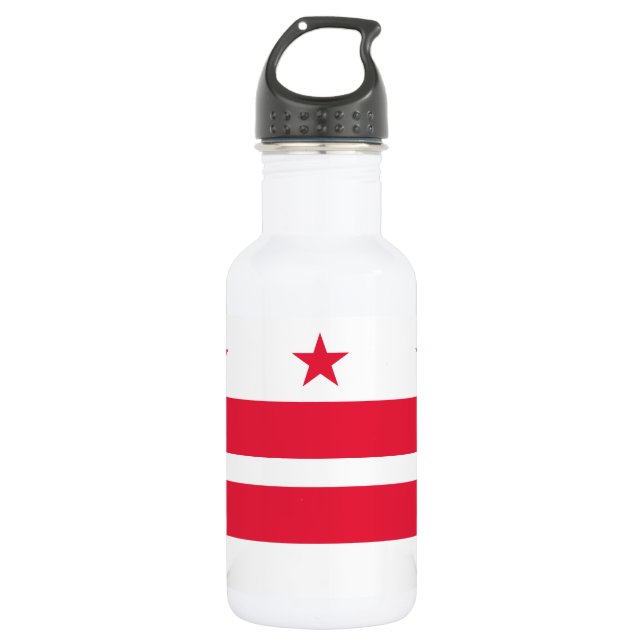 Washington DC State Flag 532 Ml Water Bottle (Front)