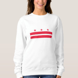 Washington DC State Flag Sweatshirt