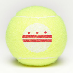Washington DC State Flag Tennis Balls