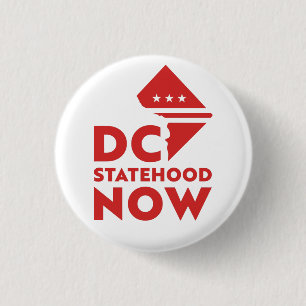 Washington DC statehood now Button