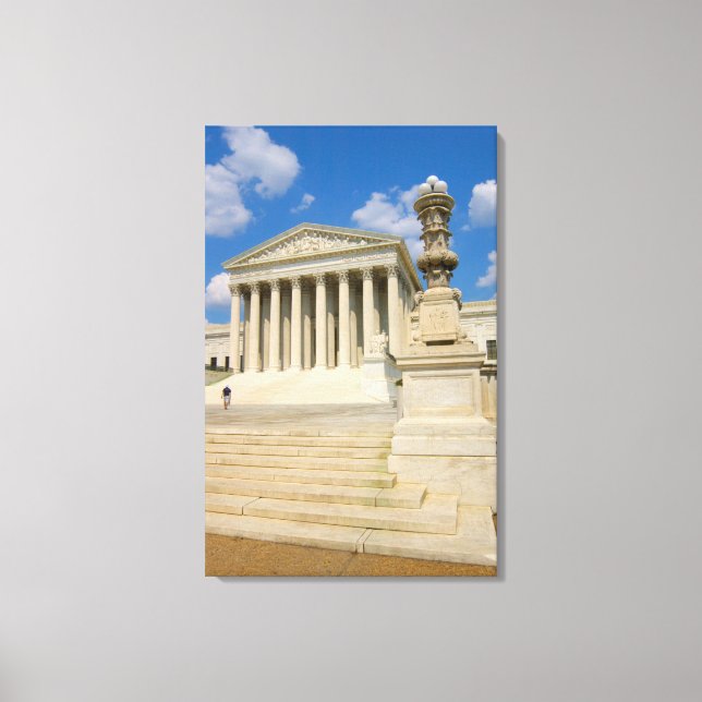 Washington, DC, Supreme Court Building Canvas Print (Front)