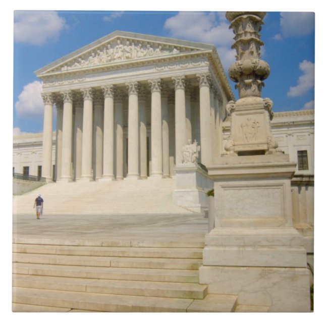 Washington, DC, Supreme Court Building Tile (Front)
