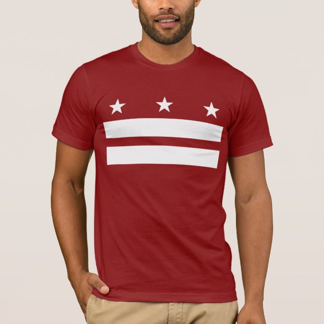 Washington DC t-shirt red (Front)