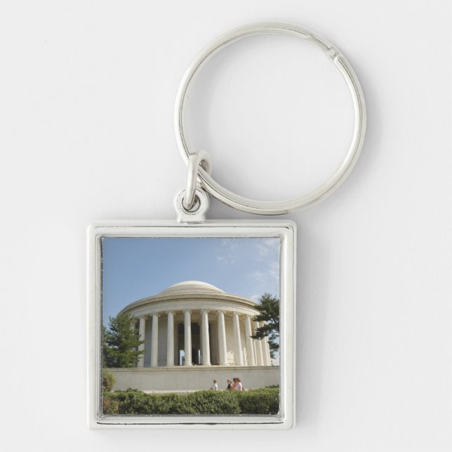 Washington, DC. Thomas Jefferson Memorial Key Ring (Front)