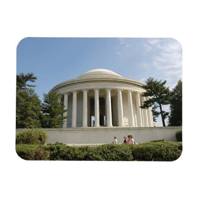 Washington, DC. Thomas Jefferson Memorial Magnet (Horizontal)
