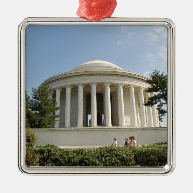 Washington, DC. Thomas Jefferson Memorial Metal Tree Decoration (Front)