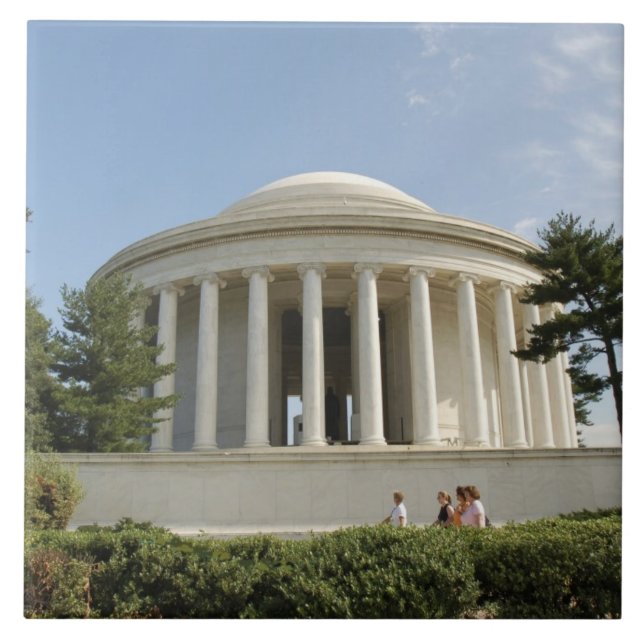 Washington, DC. Thomas Jefferson Memorial Tile (Front)