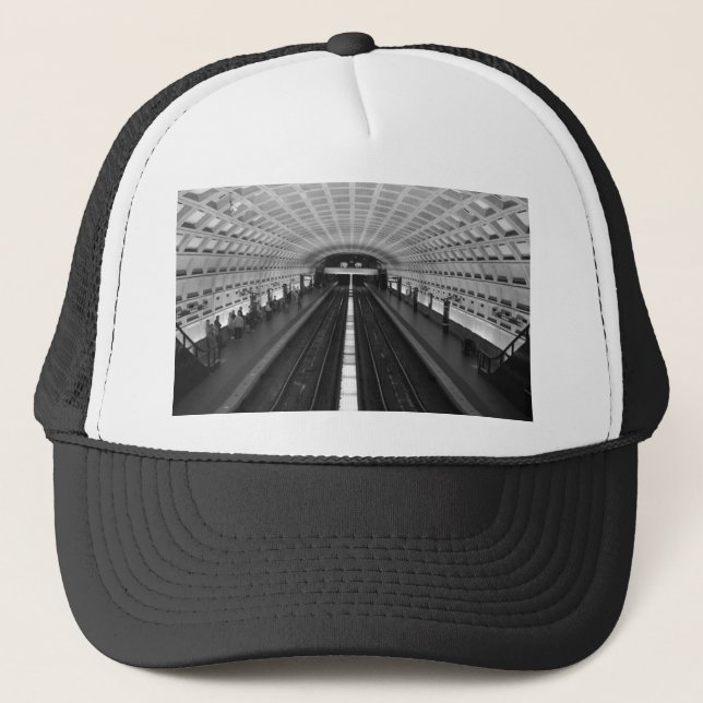 Washington Dc Train Station Trucker Hat (Front)