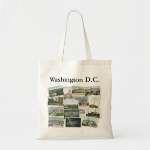 Washington DC: Vintage Postcards Souvenir Tote Bag
