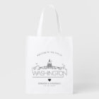 Washington DC Wedding | Stylised Skyline