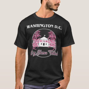 Washington DC White House Cherry Blossom T-Shirt