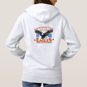Washington Eagles 1988 Vintage Eagle Hoodie