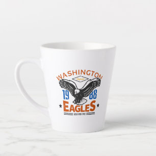 Washington Eagles 1988 Vintage Eagle Latte Mug