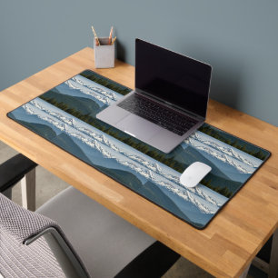 Washington Evergreen Mountain - Cascade Range Desk Mat