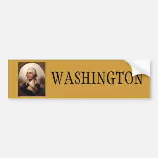 Washington for President Bumper Sticker