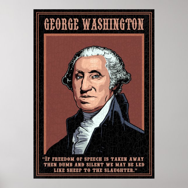 Washington -Free Speech Poster (Front)