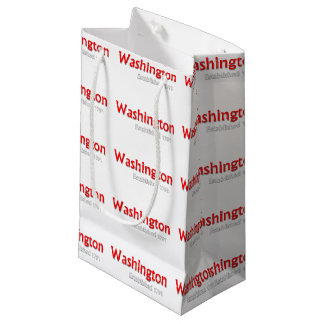Washington Gift Bag, Small Glossy Bag