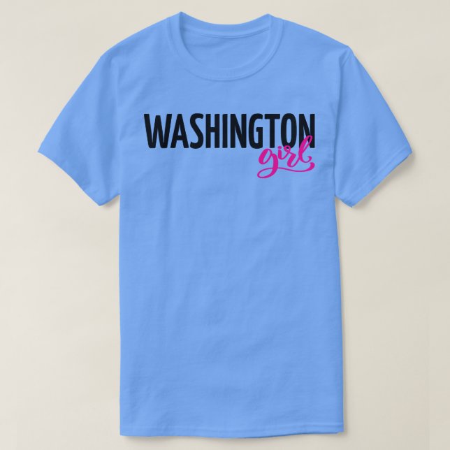Washington Girl T-Shirt (Design Front)