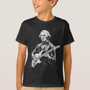 Washington Guitar July 4th Founding Father Music T-Shirt