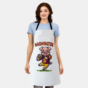 Washington Hog Football Apron