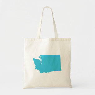 Washington in Blue Tote Bag