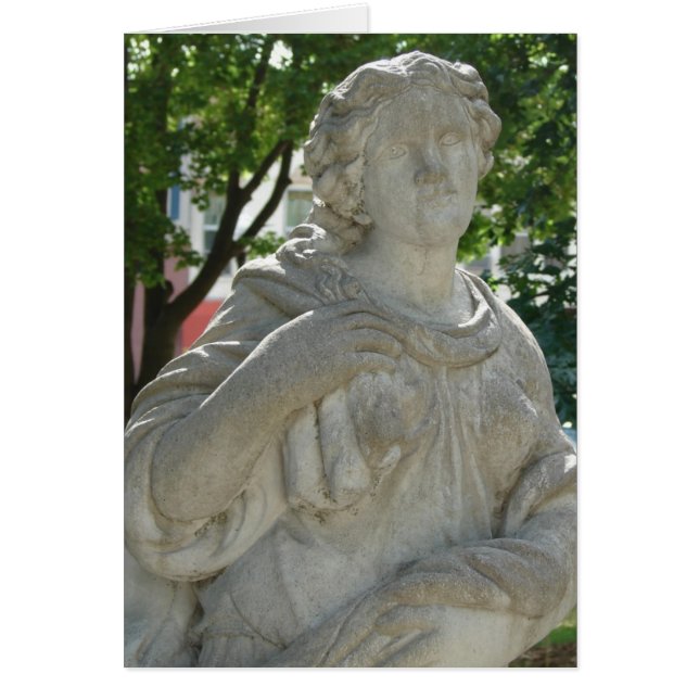 Washington, Iowa Lady in the Park Statue (Front)