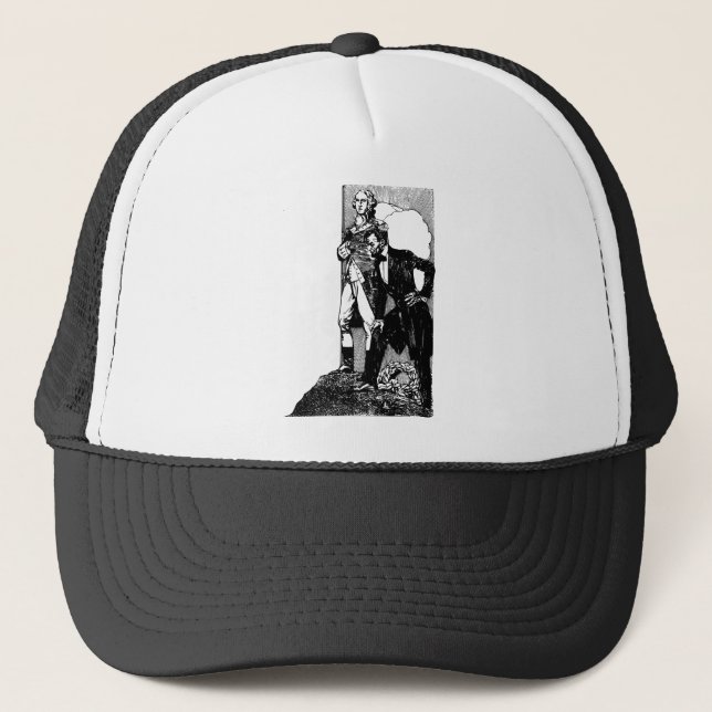 washington lincoln trucker hat (Front)