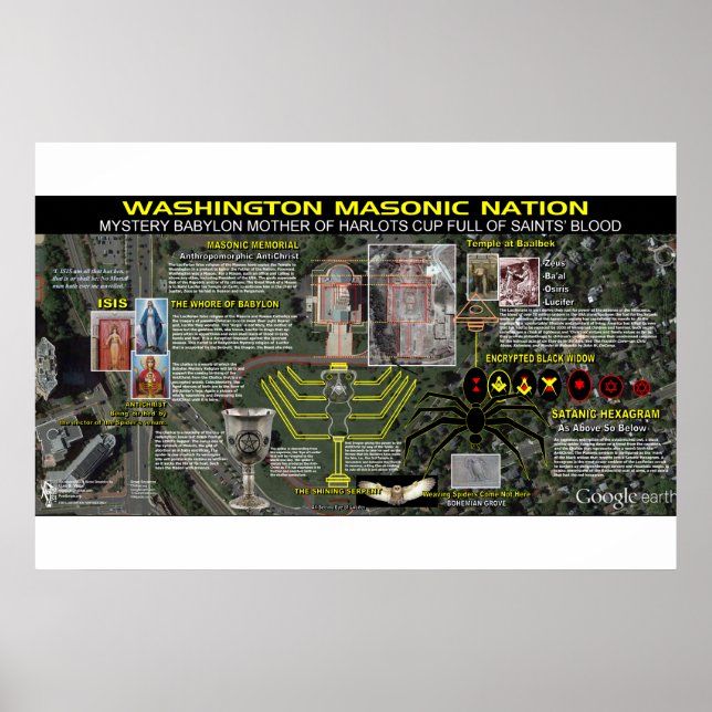 Washington Masonic Memorial - 4 Poster (Front)