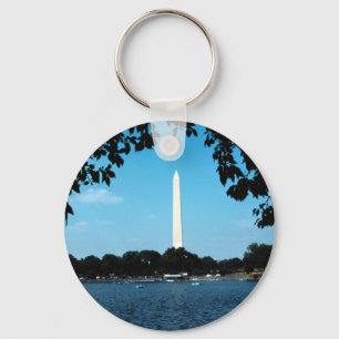 washington memorial,national capital washington dc key ring