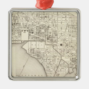 Washington Metal Tree Decoration