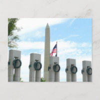 Washington Monument and WWII Memorial in DC