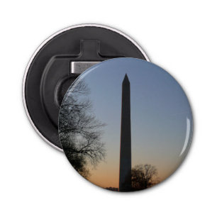 Washington Monument at Sunset Bottle Opener