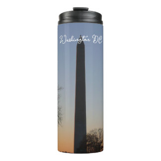 Washington Monument at Sunset Thermal Tumbler