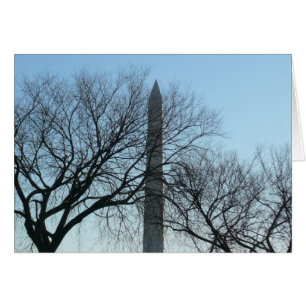 Washington Monument in Winter I Landscape