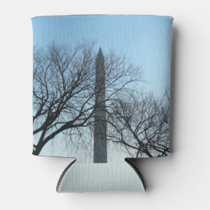 Washington Monument in Winter I Landscape Can Cooler