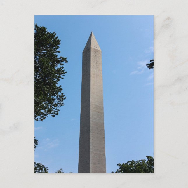 Washington Monument Postcard (Front)