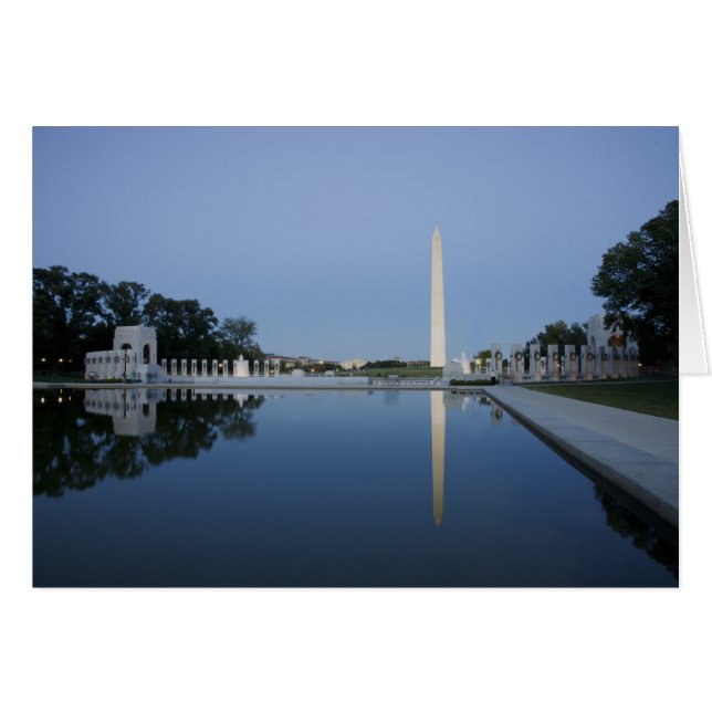 Washington Monument, Reflecting Pool, Washington (Front Horizontal)